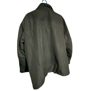 Weatherproof Ultra Tech Men's Jacket Coat Double Zip Hooded Black Large Size